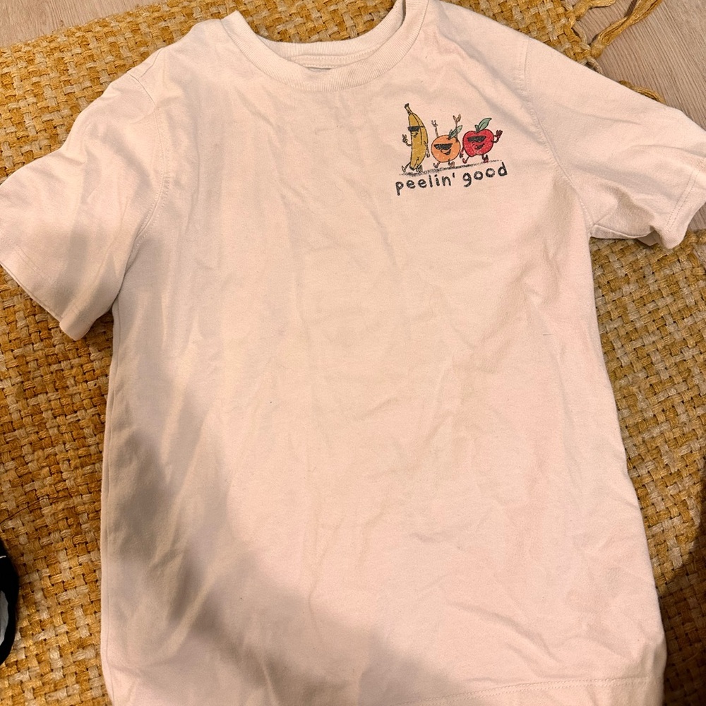 Peelin' Good Kids Short Sleeve Tee - White